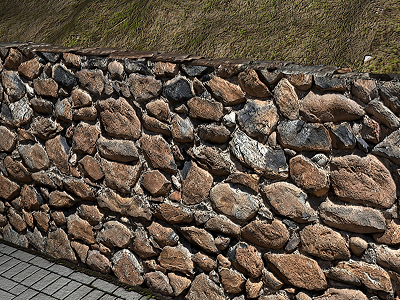 ConstruPedras - Muro de contenção em pedra argamassada