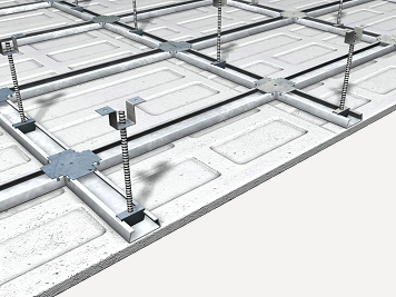 Preço em Moçambique de m² de Tecto falso contínuo de placas de escaiola